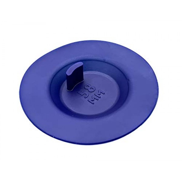 백플러시 디스크 – 에스프레소 머신용 블라인드 인서트 – 식품 등급 실리콘 – 3가지 크기 변형 – 정제 및 파우더 세척제와 호환 가능 – 폭넓은 호환성(58mm)