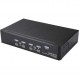 StarTech.com 4포트 DisplayPort KVM 스위치 - 4K 60Hz - 단일 디스플레이 - 통합 USB 2.0 허브 및 오디오가 있는 듀얼 포트 UHD DP 1.2 USB KVM 스위치 - Dell, HP, Apple, Lenovo - TAA 준수(SV431DPU