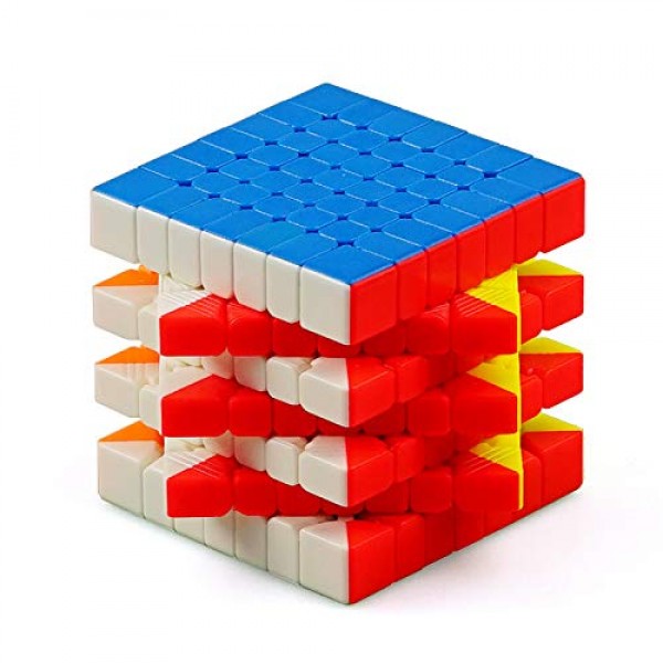 CuberSpeed ​​YuXin Little Magic 7x7 스티커 없는 스피드 큐브 7x7x7 스티커 없는 매직 큐브 퍼즐
