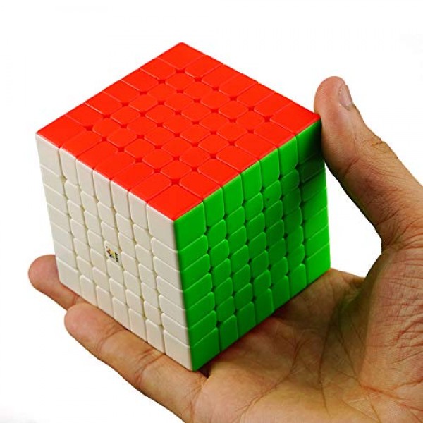 CuberSpeed ​​YuXin Little Magic 7x7 스티커 없는 스피드 큐브 7x7x7 스티커 없는 매직 큐브 퍼즐