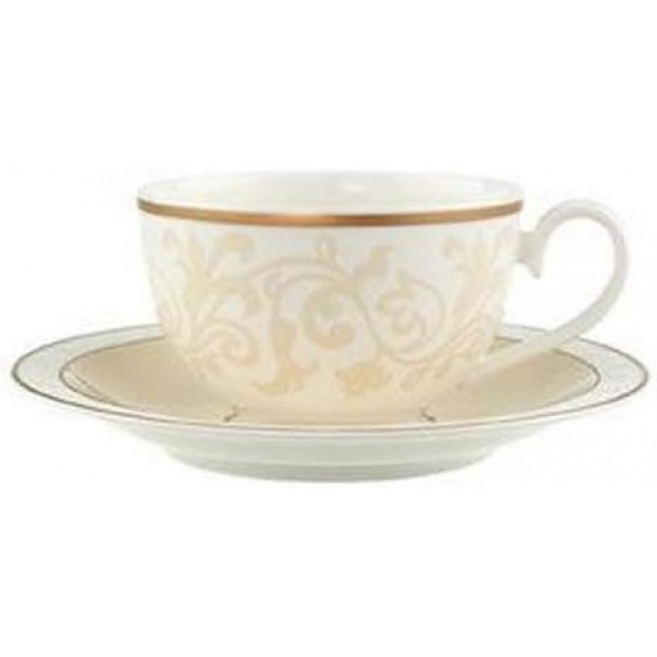 Villeroy & Boch 10-4390-1250 Lvories 접시 조식 컵, 우아한 도자기 식기, 1팩, 18 cm 18 cm 수프/아침 식사