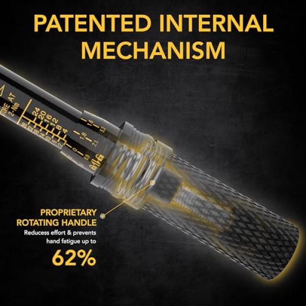 LEXIVON 자전거 토크 렌치 1/4인치 Dr. 15피스 키트 | 72톱니 기어, 양방향 클릭 유형 2~26 Nm(17.7~230.1 in-lb) | 도로 및 산악 자전거용 휴대용 유지보수 키트(LX-191) 자전거 토크 