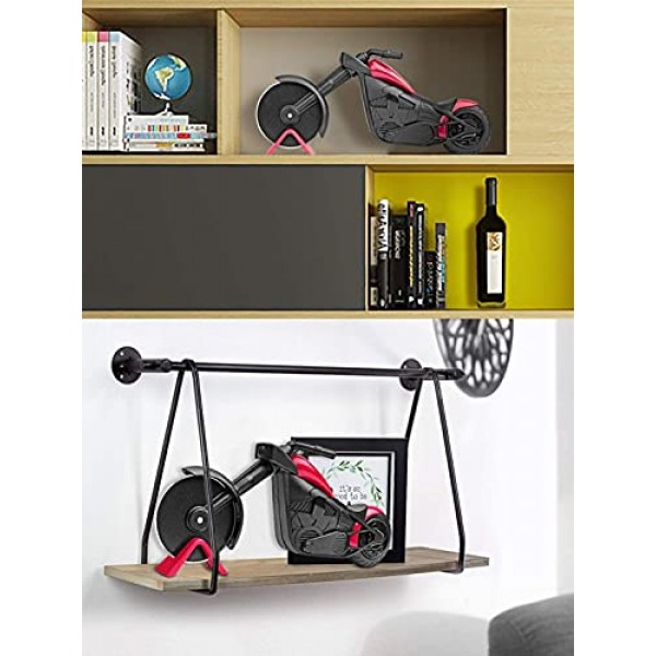 Tang Yuan 오토바이 피자 커터, 피자 커터, 스테인레스 스틸 피자 롤러, 창의적인 도구, 절묘한 주방 선물