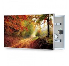 사진이 있는 냉간 적외선 히터, 이중 과열 보호 기능이 있는 적외선 전기 난방 장치, 흰색 벽걸이형 전기 라디에이터 난방 패널, TÜV, GS에서 테스트함(SF-960W-