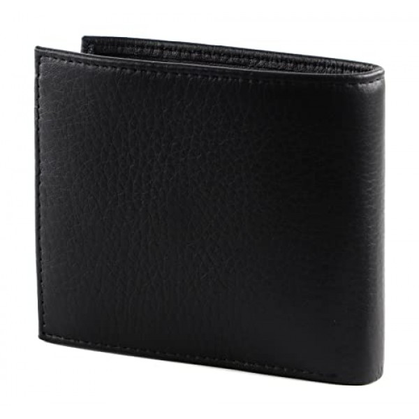 Tommy Hilfiger TH 프리미엄 가죽 CC 및 코인 블랙