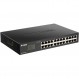 D-Link DGS-1100-24V2 기가비트 스마트 스위치(24포트, 10/100/1000Mbit/s, 손쉬운 플러그 앤 플레이 설치, 팬리스), 블랙