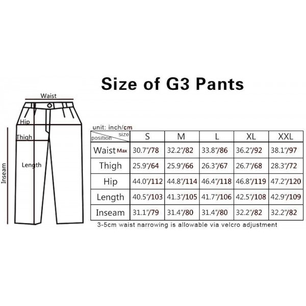 휴먼 밀리터리 Paintball Wargame Pants Combat Gen3 Tactical Pants & Knee Pads Multicam MC L (34)