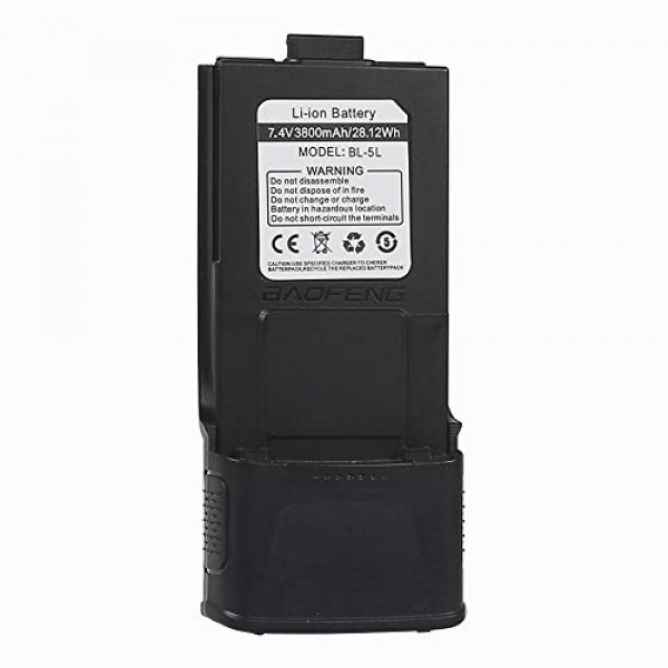 Baofeng GT-3 및 GT-3TP용 Baofeng 7.4V 3800mAh 리튬 이온 배터리