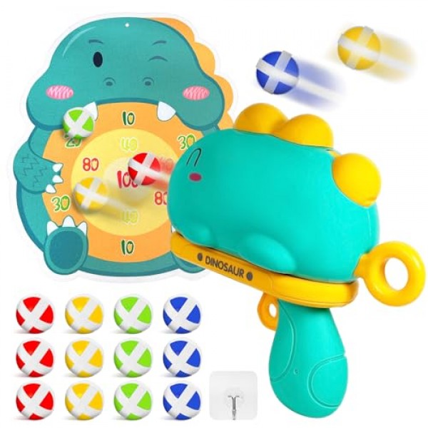 Ambfina 야외 장난감 선물 3 4 5 6 세 소년 어린이, 공룡 야외 게임 어린이를위한 다트 보드 장난감 3-5 6-8 세, 3 4 5 6 세 소년 어린이를위한 생일