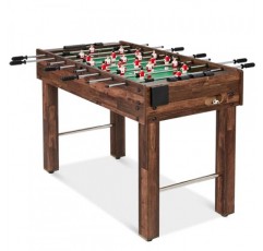 최고의 선택 제품 가정용 48인치 경쟁 크기 푸스볼 테이블, 게임룸, 공 2개, 컵 홀더 2개