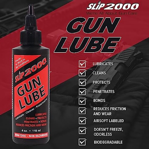 슬립 2000 건 윤활유 4온스 펌프