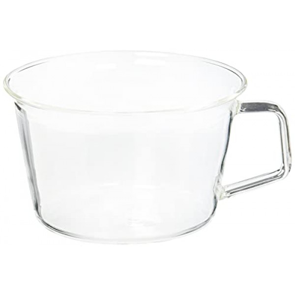 KINTO 8438 CAST 수프 컵, 14.2 fl oz (420 ml), 내열 유리, 전자레인지 및 식기세척기 사용 가능