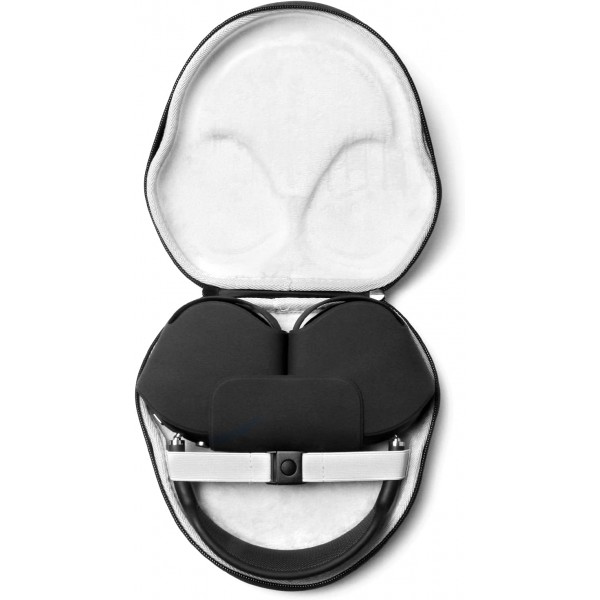 SHEAWA EVA 여행용 휴대용 케이스 Airpods Max 헤드셋 휴대용 헤드폰 방수 보관 가방 보호 케이스 핸드백(파란색)