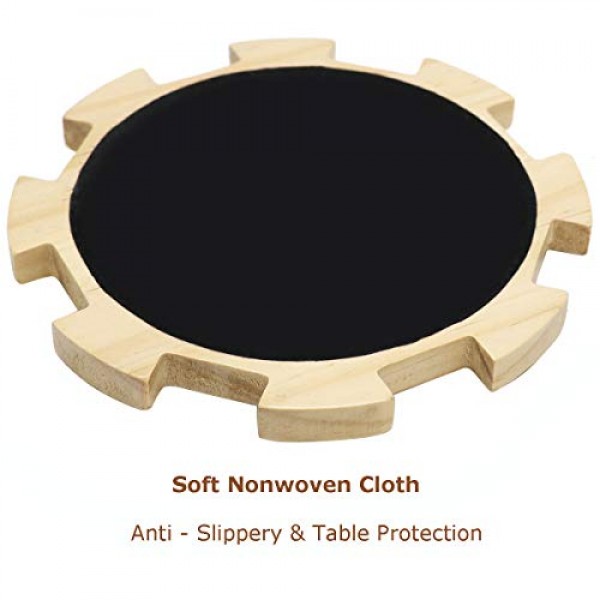 Exqline 멕시코 기차 도미노 액세서리 - 6.5 파인 멕시코 기차 허브, 70매 멕시코 기차 점수 패드 및 8개의 컬러 다이캐스트 기차 마커 포함, 멕시코 도미노 기차 게임 세트