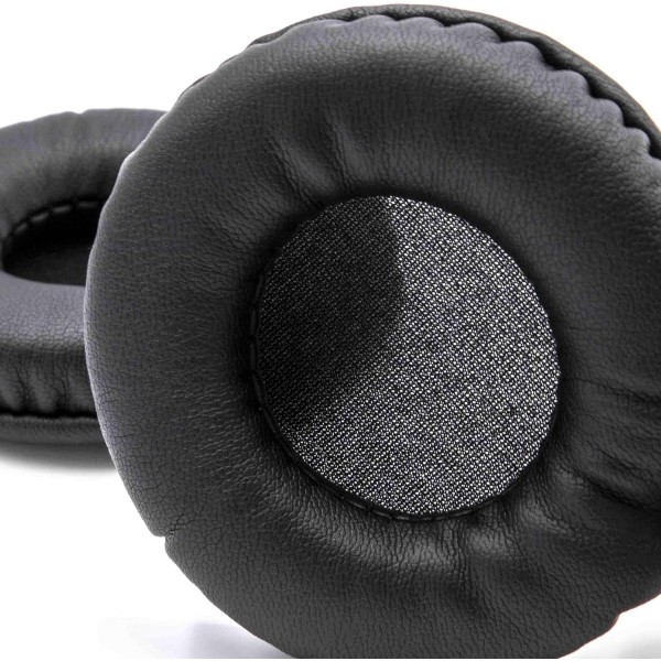 Cresyn CS-HP500 헤드폰 헤드셋과 호환되는 vhbw 이어 패드 교체 패드, 검정색 7.5 cm