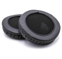 Cresyn CS-HP500 헤드폰 헤드셋과 호환되는 vhbw 이어 패드 교체 패드, 검정색 7.5 cm