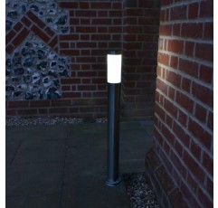 Durham XT Solar Powered 야외 포스트 볼라드 라이트 대형 태양열 포스트 라이트