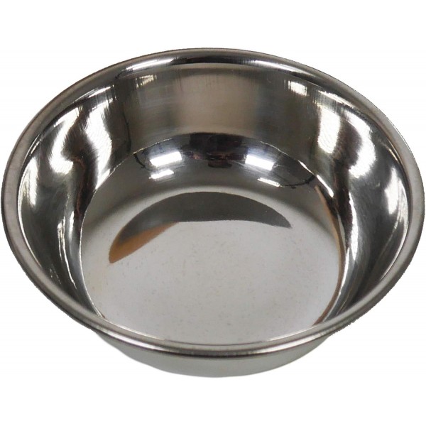 중소형 개와 고양이를 위한 Rosewood Raised Wooden Dog Bowl, 견고한 제기 스탠드와 2개의 스테인리스 스틸 물 및 음식 그릇, 중형