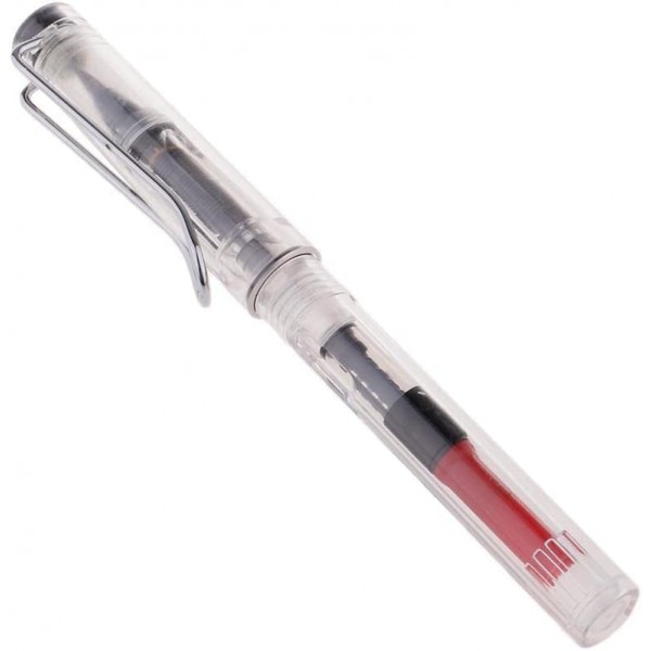 분수 잉크 브러시 펜 리필 가능, 레터링, 서예, 일러스트레이션, 예술, 쓰기, 스케치를 위한 유연한 브러시 팁 중국어 일본어 수미 서예 그림 그리기 쓰기 서명 - 클리