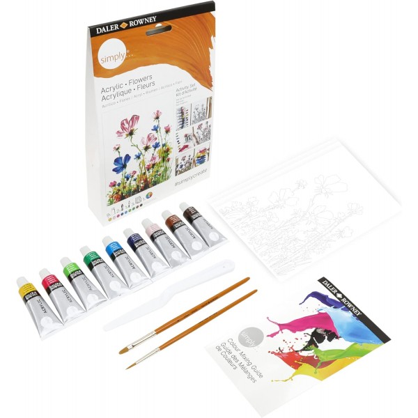 Daler Rowney 126500112 액티비티 세트, 멀티컬러, 원 사이즈