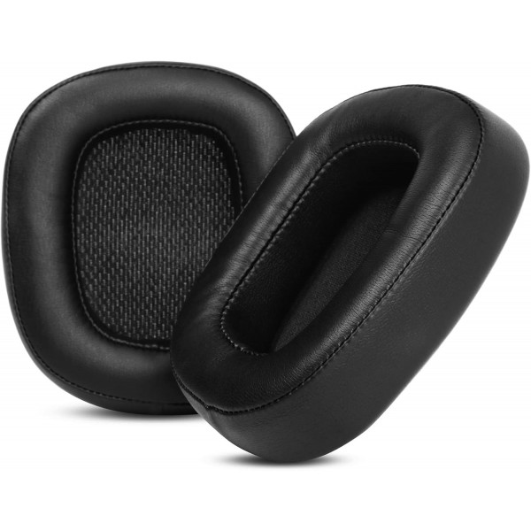 G930 헤드셋 이어 패드 업그레이드 Logitech G930 G930s 430 G432 헤드폰과 호환되는 교체용 이어패드 이어패드 이어컵 부품(헤드밴드+단백질 가죽) 헤드밴드+단백질 가죽