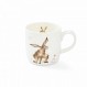 Portmeirion Royal Worcester Wrendale 디자인 Good Hare Day 머그잔 | 토끼 디자인의 14온스 대형 커피잔 | Fine Bone China로 제작 | 전자레인지 및 식기세척기 사용 가능