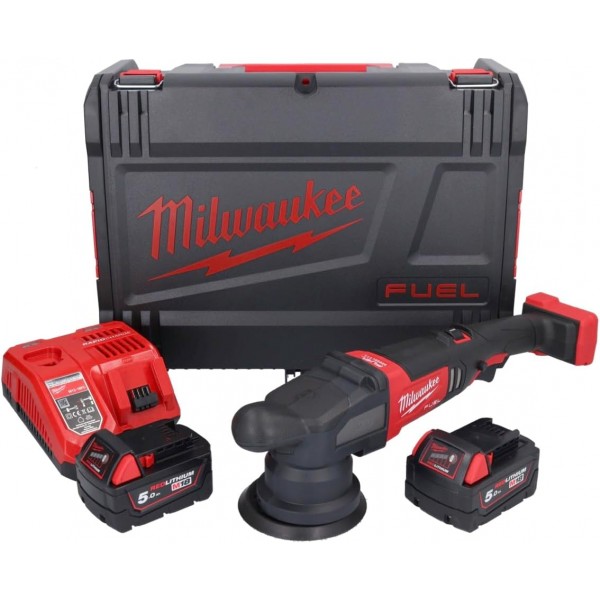 밀워키 M18 FROP15-502X FUEL™ 무선 궤도 광택기