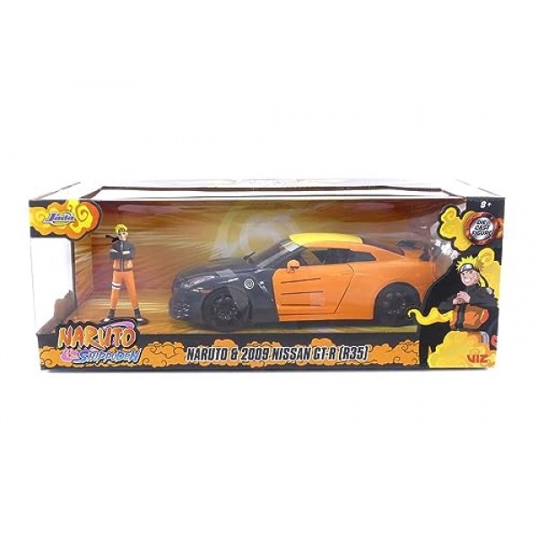 나루토 1:24 2009 닛산 GT-R(R35) 다이캐스트 카 & 2.75