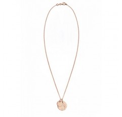 Elli 목걸이 플라크 동전 Geo-Organic Look 925 실버