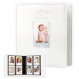Fujifilm Instax Mini 즉석 카메라용 2x3 사진 앨범, 288 포켓 Fujifilm Instax Mini 12 11 evo 9 40 8 7 Evo LiPlay 즉석 카메라용 미니 사진 앨범, 흰색