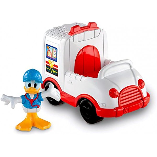 Fisher-Price - 미키 마우스 클럽하우스 - Donald's Ambulace - Donald Duck with Ambulance