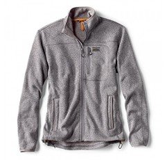 Orvis 남성 재활용 스웨터 플리스 재킷