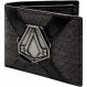 Ubisoft Assassins Creed Syndicate 실버 심볼 그레이 지갑 지갑