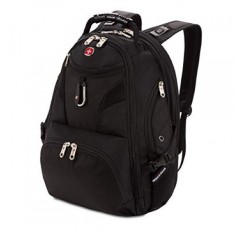 SwissGear 5977 ScanSmart 노트북 백팩, 블랙, 17인치 17인치 블랙