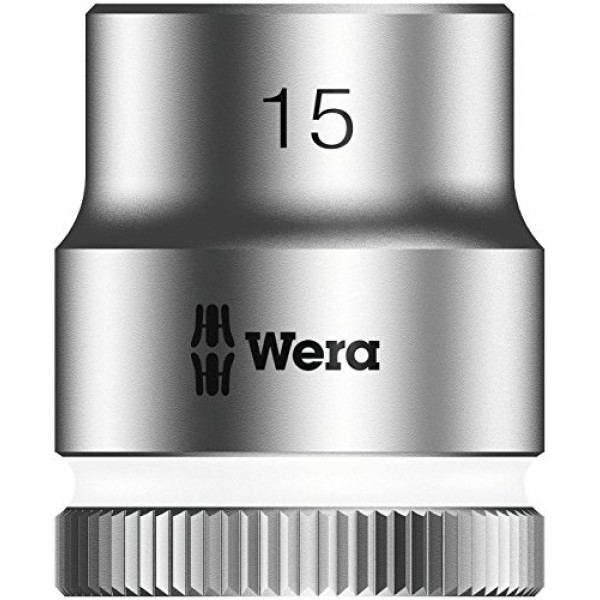Wera 5003560001 Zyklop 8790 HMB 3/8 소켓, 육각 머리 15mm x 길이 29mm