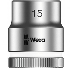 Wera 5003560001 Zyklop 8790 HMB 3/8 소켓, 육각 머리 15mm x 길이 29mm