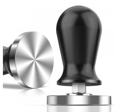 58mm 에스프레소 커피 탬퍼 세트 - 보정된 스프링 장착 에스프레소 탬퍼 304 스테인레스 스틸 그라운드 탬퍼는 Breville Portafilter에 적합 바리스타 홈 커피용 에스프레소 