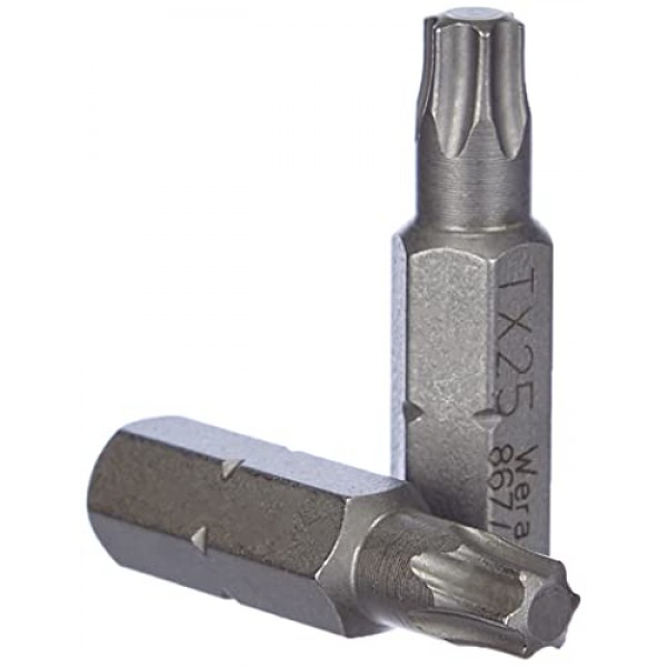 WERA 05073315001 867/1 SB TORX® 비트, TX 25 x 25mm, 2개