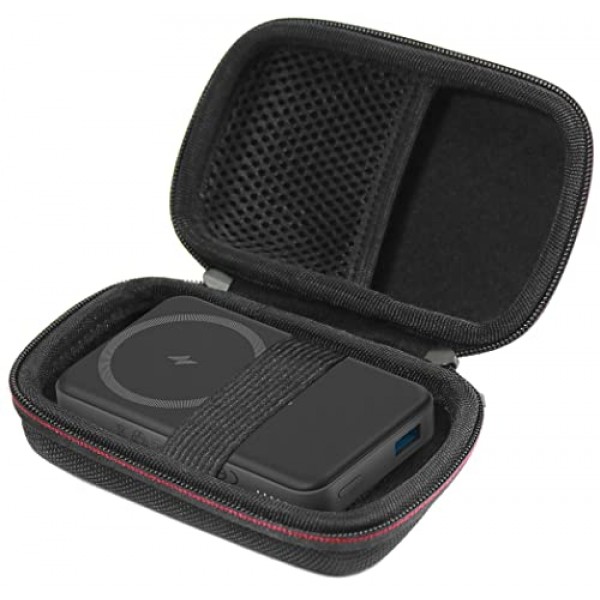Anker 633 마그네틱 배터리(MagGo)용 소프트 여행용 보호 케이스, 10,000mAh 접이식 마그네틱 무선 휴대용 충전기, 20W USB-C 전원 공급(케이스만 해당)