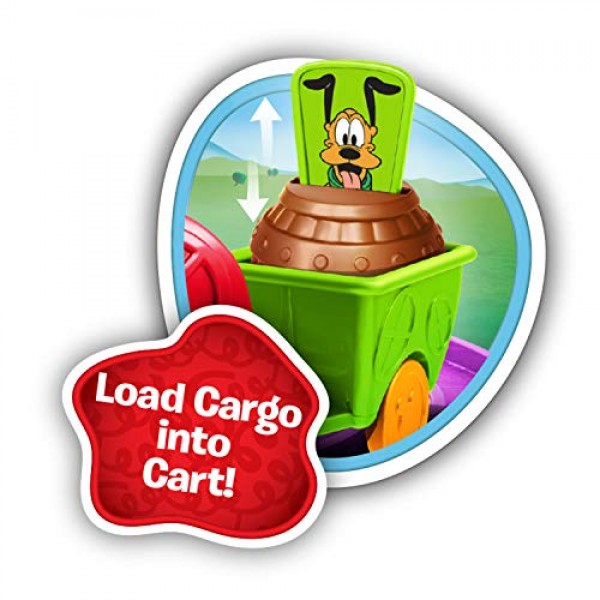 디즈니 미키 마우스 미키의 뮤지컬 급행열차 세트, Just Play에서 공식 라이센스를 받은 3세 이상 어린이용 장난감