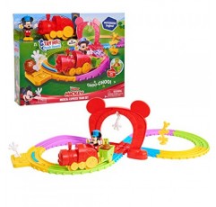 디즈니 미키 마우스 미키의 뮤지컬 급행열차 세트, Just Play에서 공식 라이센스를 받은 3세 이상 어린이용 장난감