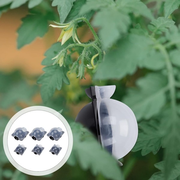 YARNOW 6Pcs 식물 뿌리 장치 고압 전파 공 고압 상자 접목 효과적인 무성 생식 장비 검은 뿌리 상자 뿌리 공