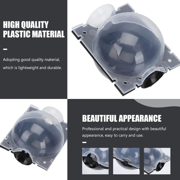 YARNOW 6Pcs 식물 뿌리 장치 고압 전파 공 고압 상자 접목 효과적인 무성 생식 장비 검은 뿌리 상자 뿌리 공