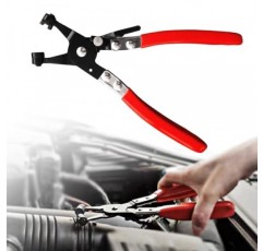 Pack-1 자동차 호스 클램프 플라이어, 호스 제거 도구, 미끄럼 방지 파이프 번들 플라이어, 플랫 스로트 클램프 플라이어, 자동차 수리 도구, 대부분의 자동차, 트럭, SUV