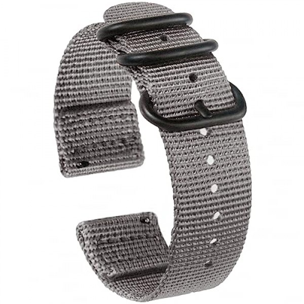 18mm 20mm 22mm 24mm 26mm 퀵 릴리스 시계 밴드, 남성용 여성용 나일론 시계 스트랩 옵션 색상