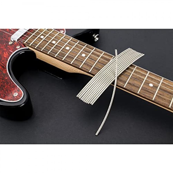 Sintoms E241138 엘리트 시리즈 프렛 니켈 실버 엑스트라 하드 2.4mm 펜더 스퀴어 일렉트릭 기타용 미디엄 프렛 와이어 세트