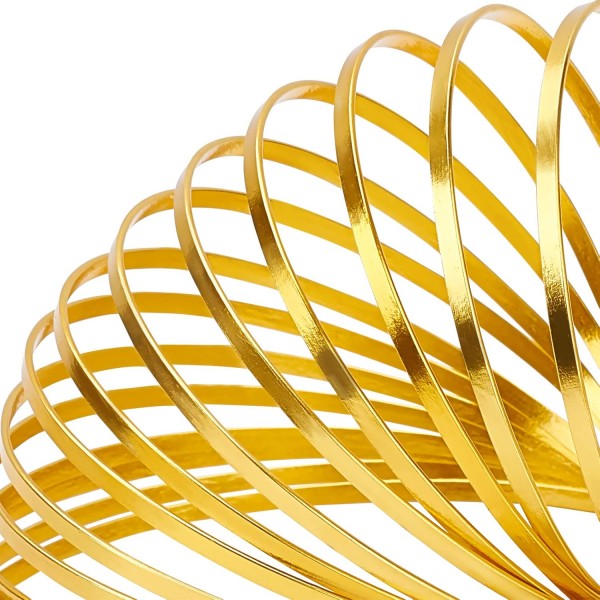 BENECREAT 20m 4 색 알루미늄 플랫 와이어 3mm 와이드 실버 골드 구부릴 수있는 공예 와이어 베젤, 보석 귀걸이 반지 만들기 (5m/색상) 4 Colors-3mm 3mm