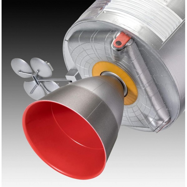 Revell 3703 03703 내부 공간 모델 키트가 있는 아폴로 11호 우주선 1:32