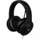 PC 및 음악용 Razer Kraken USB 오버이어 헤드셋, 블랙 32mm 드라이버 USB 블랙 블랙