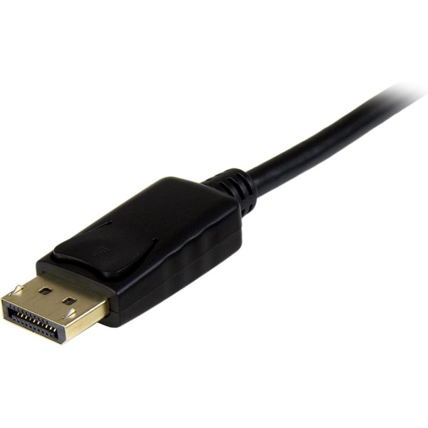 StarTech.com 3m(10피트) DisplayPort - HDMI 어댑터 케이블 - 4K 30Hz DP - HDMI 컨버터 케이블 - 컴퓨터 모니터 케이블(DP2HDMM3MB), 검은색 10피트 싱글